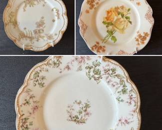 Several decorative vintage plates