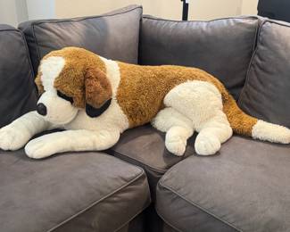 Great big cuddly St. Bernard stuffy