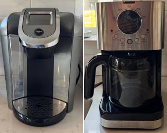 Keurig and B&D coffee makers