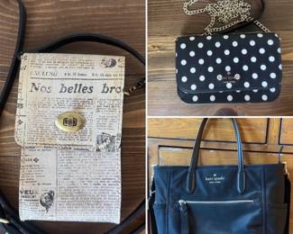 Patricia Nash & Kate Spade handbags