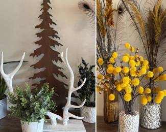 Lots of nice home decor small items