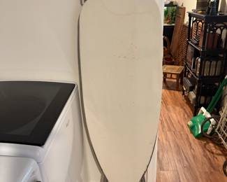 Extra Wide Ironing Board with Iron Caddy
