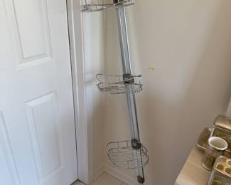 Stainless Steel Corner Shower Caddy Stand