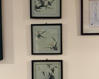 Framed Chinese Artwork