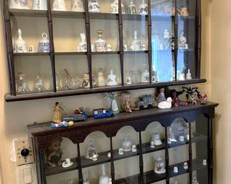 In this sale there is a bell collection, which could be a good find for you bell collectors. Or maybe you want the cabinets?