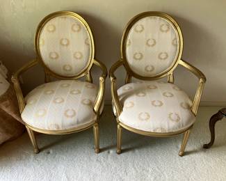 Pair of armchairs