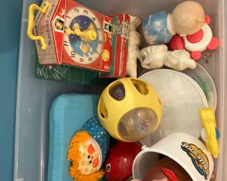 Mr Potato Head, other vintage toys