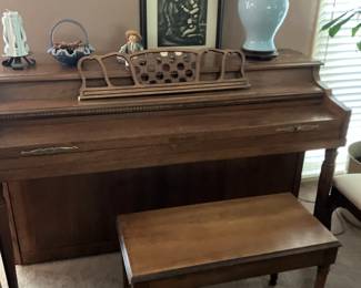 Chickering spinet piano