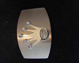 Rolex symbol belt buckle