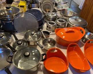 pots and pans