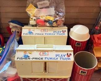two Fisher-Price Family Farms