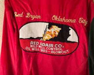vintage Red Adair windbreaker