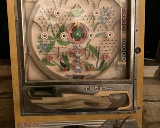 vintage Japanese Nishijin Super DX pinball machine
