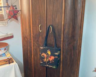 wardrobe, western purse