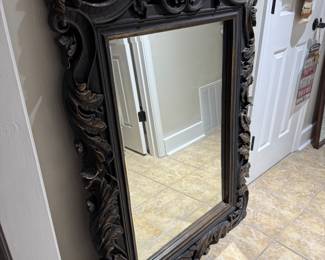 Large carved mirror 30% off