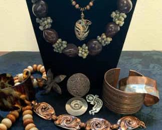 PC160Earth Tone Jewelry