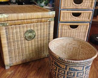 PC172Wicker Basket Storage