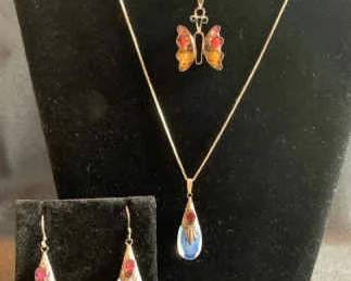PC233VWhimsical Silver Jewelry
