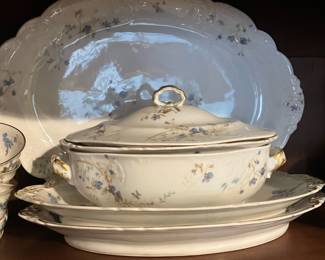 Haviland Forget me not Dishes