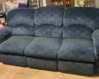 Couch with Recliners on both ends