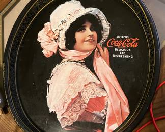 Coke Metal Tray