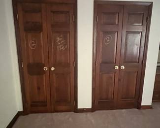 Lots of nice solid wood doors