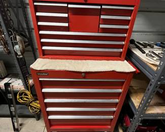 Great condition stacked on international toolbox