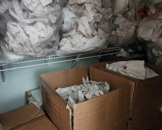 boxes and packing paper