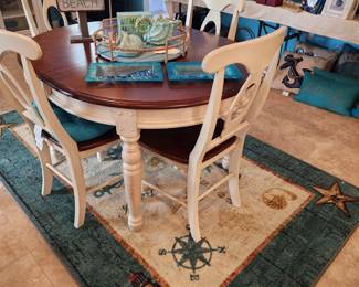 beach or farmhouse table