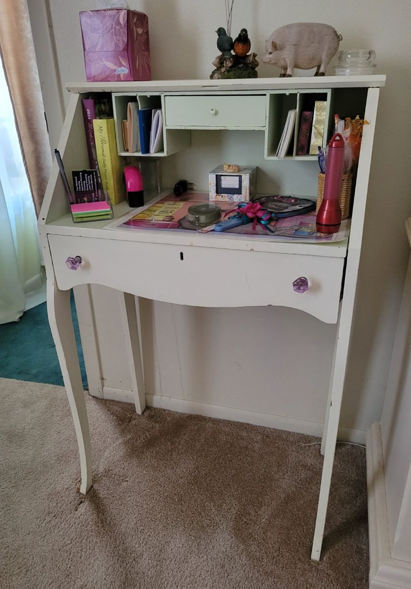 Vintage painted desk