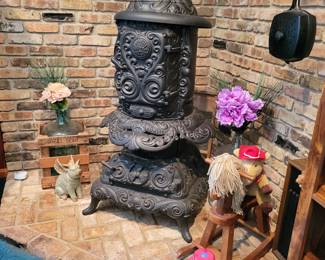 Cast iron stove