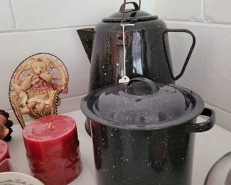 Campfire enamelware