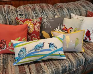 Cute bird pillows