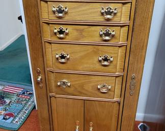 Jewelry armoire