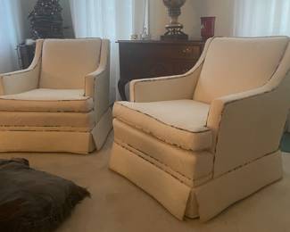 Two very beautiful chairs.