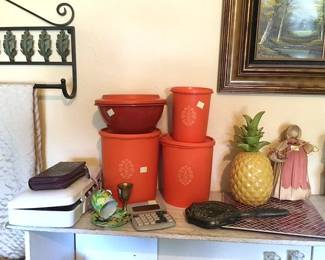Just an example of the Tupperware available
