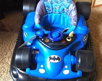 Any young child would love to race around in the Batman chair