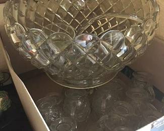 Complete Punch Bowl Set