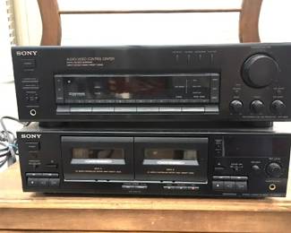 Stereo equipment, Speakers, and electronics...all in good working condition