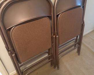 Samsonite folding chairs