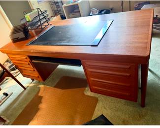 Front of Teak Desk