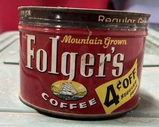 Vintage tins.