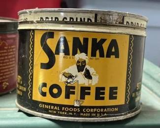 Vintage Tins for Decor.