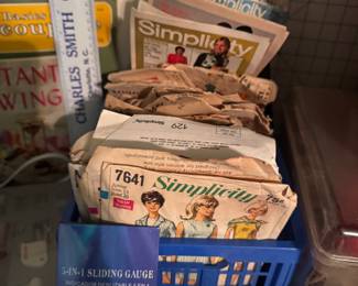 Vintage sewing patterns 