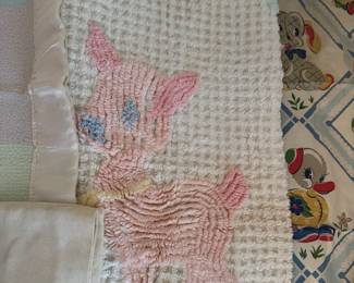 Vintage baby blankets 