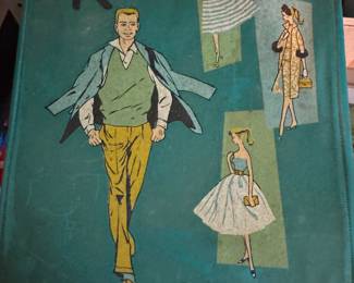 Vintage Ken and Barbie toys 