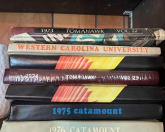 Vintage yearbooks 