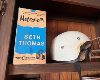 Vintage Seth Thomas metronome in original box 