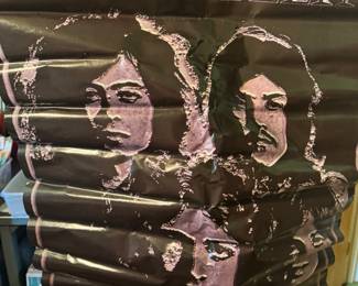  vintage poster -Led Zeppelin 1969 poster by "The Visual Thing, Inc.". 