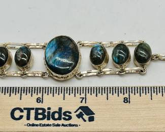 Labradorite bracelet